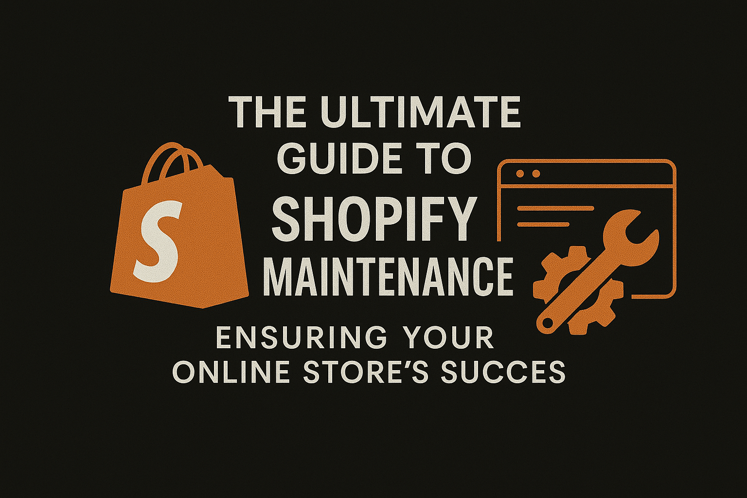  The Ultimate Guide to Shopify Maintenance Ensuring Your Online Store's Success
